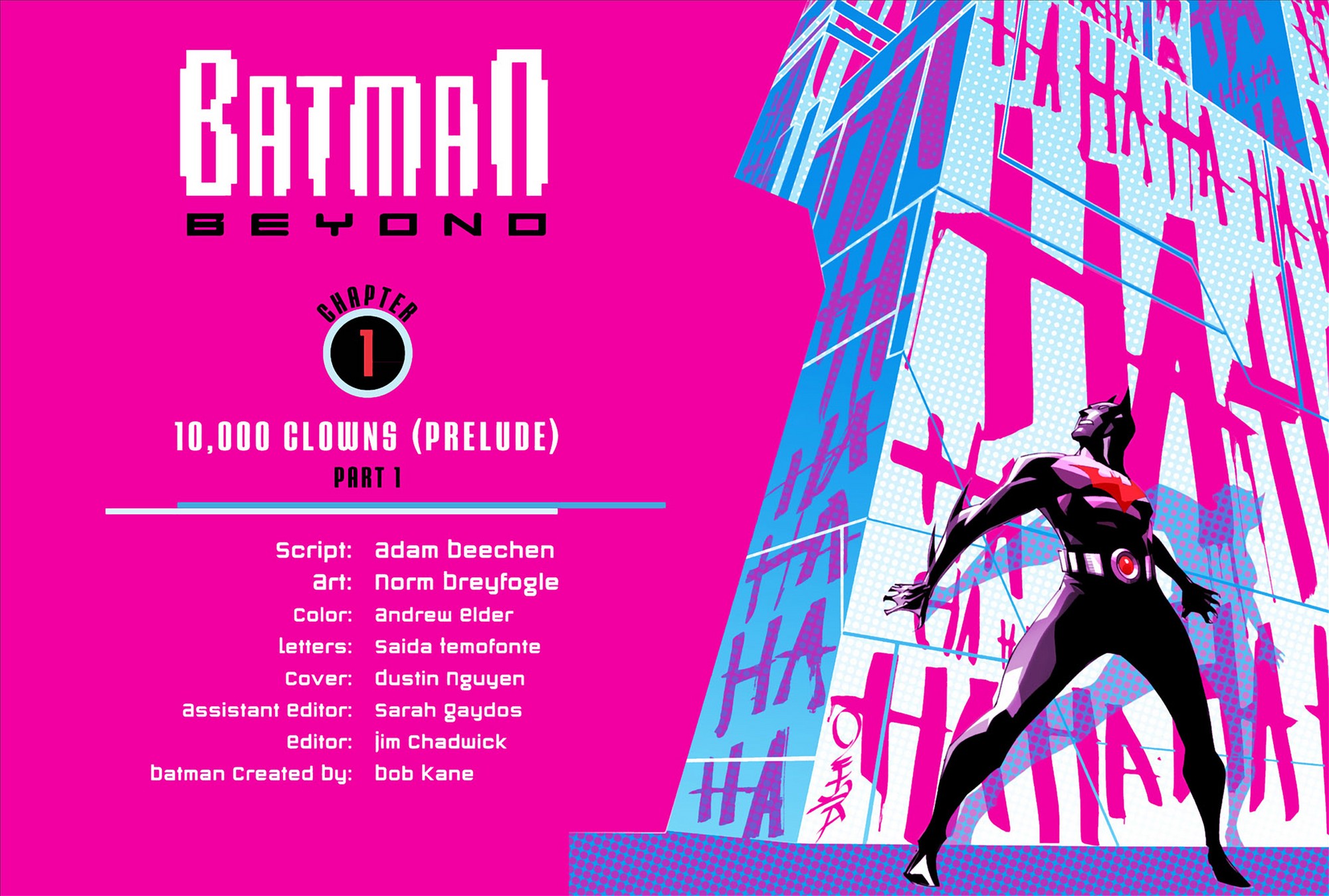 Batman Beyond (2012) 1 Page 1