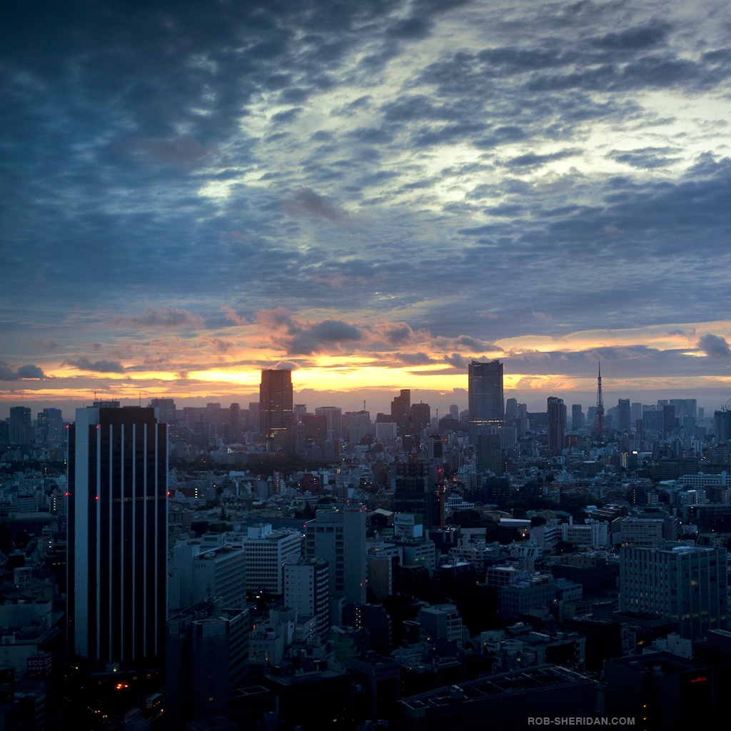 iPad Wallpapers Tokyo Sunrise iPad Wallpapers