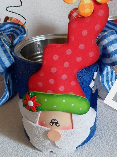 lembrancinha com reciclagem de lata de nescau