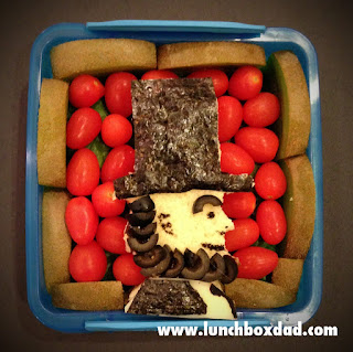 Abraham Lincoln bento lunch
