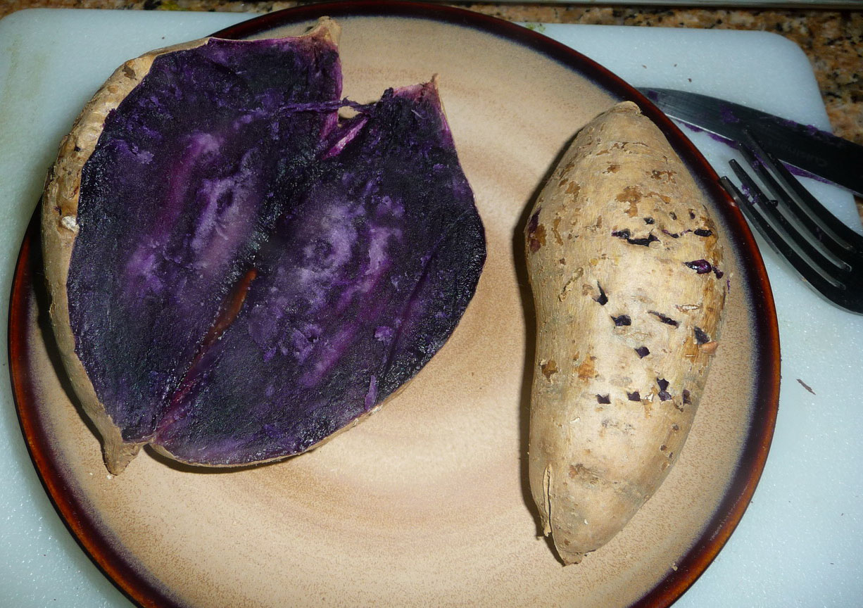 Jen's Food Challenge Challenge 74 Purple Yams Something new
