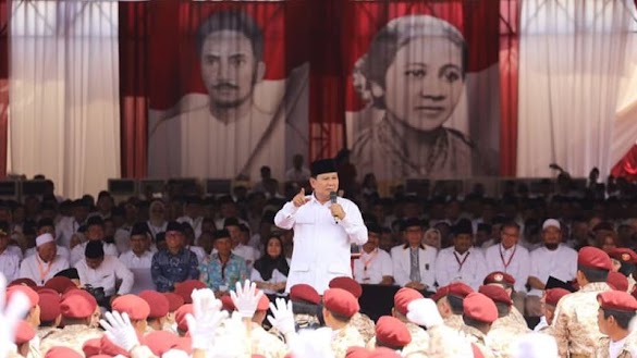 Prabowo: Mulai Malam Ini Saya Sebut HRS Imam Besar
