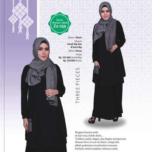 koleksi gamis syar i zenitha bahan jersey 2016 koleksi gamis syar i zenitha bahan jersey 2016