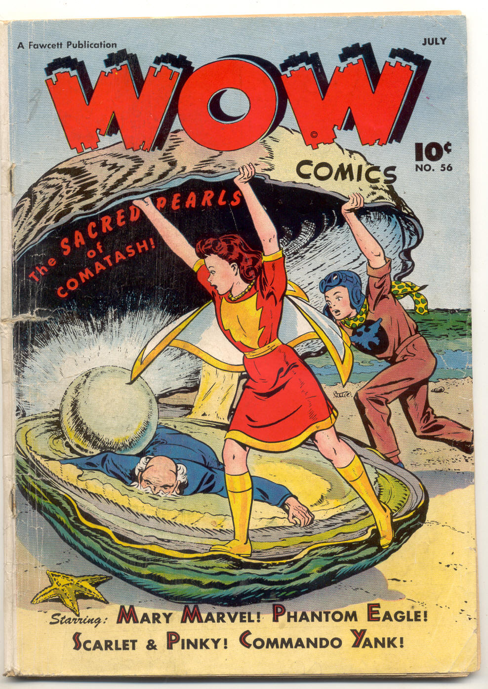 Read online Wow Comics comic -  Issue #56 - 1