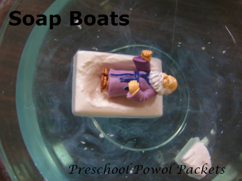 Soap Boats Science & History Preschool Powol Packets