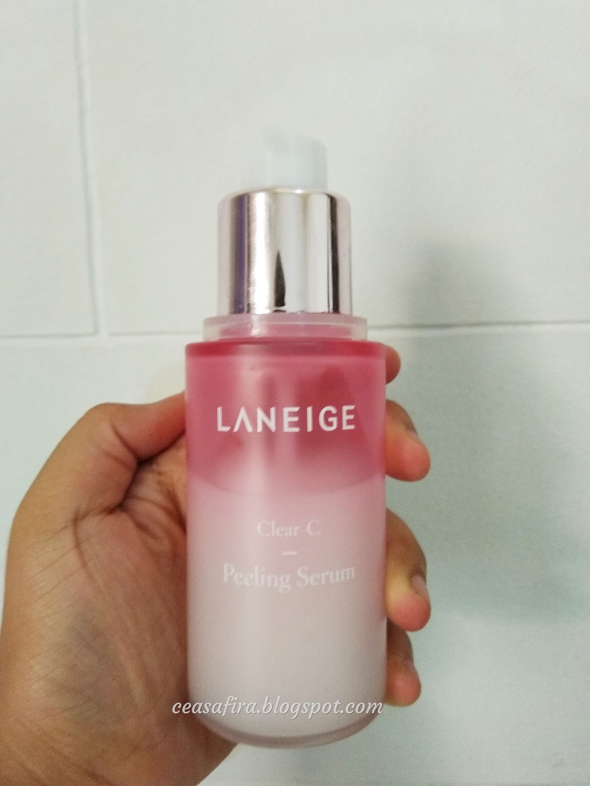 Review Laneige Clear C Peeling Serum Tulas Tulis Daily Journal