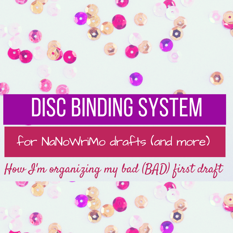 Disc Binding for NaNoWriMo (and Lots More Stuff) Reba Kennedy.Lawyer.Writer.