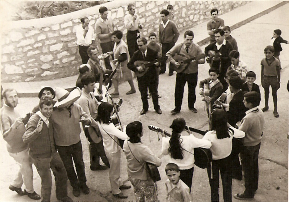 Montalbán en fotos: Rondalla, año 1970