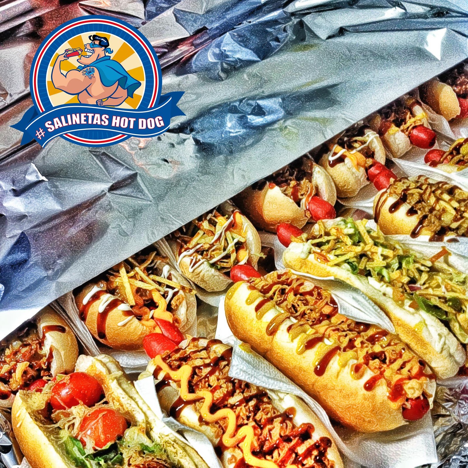 Spanish Brand for Hot Dog we sell just dogs, perritos