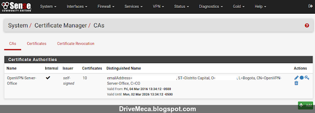 DriveMeca instalando y configurando pfSense Squid Transparent Proxy paso a paso