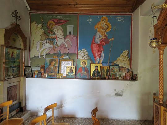 Cerkiew św. Paraskewy na zamku w Platamonas.