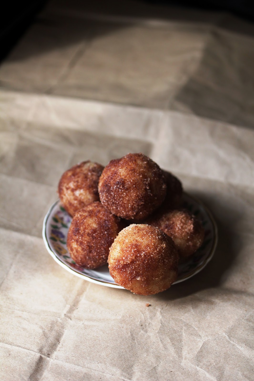 Vegan Cinnamon Sugar Sour Cream Doughnut Holes Kitchen Grrrls.