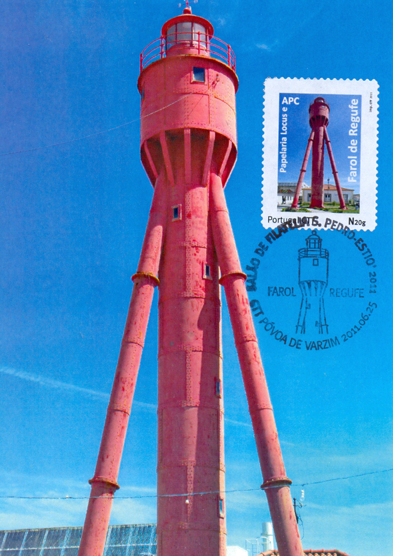 Os Meus Selos Personalizados O Farol De Regufe Póvoa Do Varzim