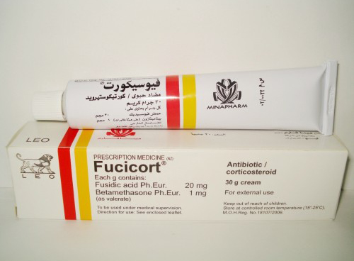 فيوسيكورت كريم Fucicort Cream لعلاج الإلتهابات الجلدية المختلفة .