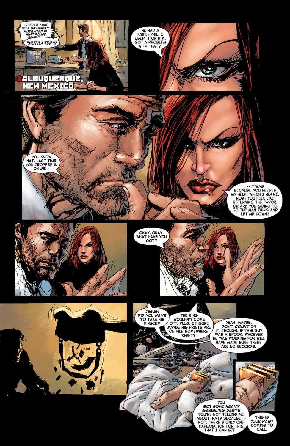 Read online Black Widow (2004) comic -  Issue #1 - 12