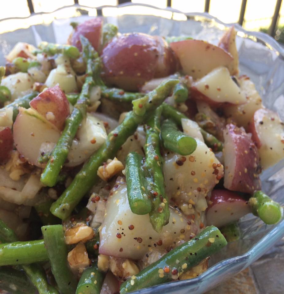 Getting Bridgie With It! Asparagus and Green Bean Dijon Potato Salad