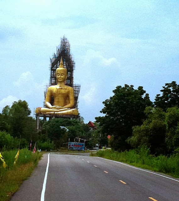 Buddha's in North-East Thailand Traveling in North-East Thailand