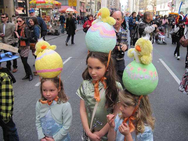 Young and old alike strap on their Easter hats for this Old New York tradition