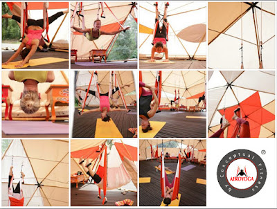 aerial wellness, aeroyoga, air yoga, hammock, trapeze, swing, yoga, pilates, fitness, gravity, fly, flying, coaching, body, anti, age, rafael martinez, gaelle devic