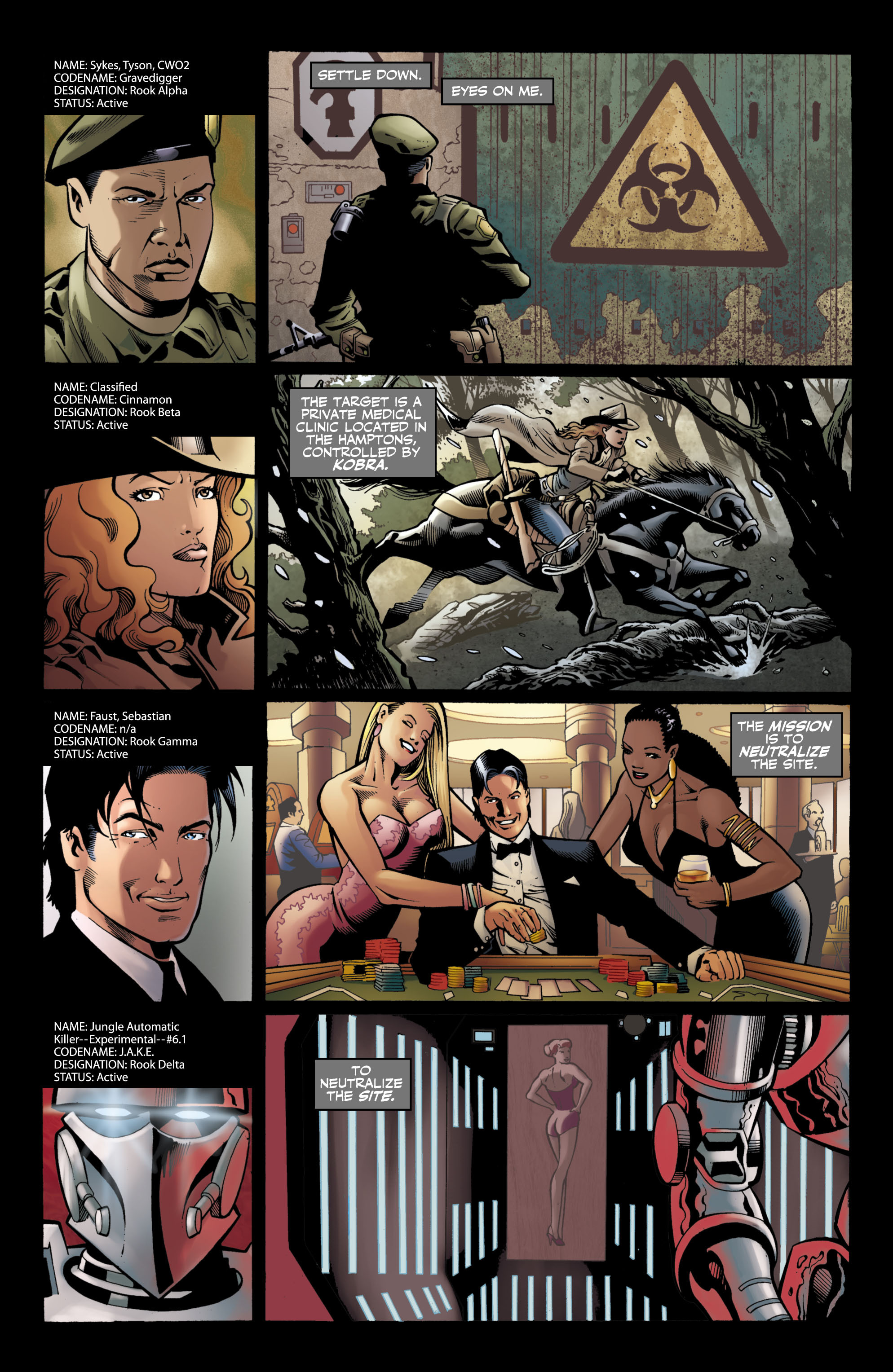 Read online Checkmate (2006) comic -  Issue #25 - 2