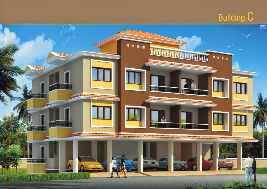 Real Estate Services Goa 1, 2 and 3 BHK Flats for Sale at Graceland