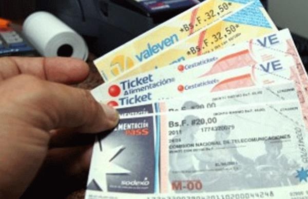 Ticket de alimentación se incrementa a Bs 915.000 mensuales Ticket de alimentación se incrementa a Bs 915.000 mensuales