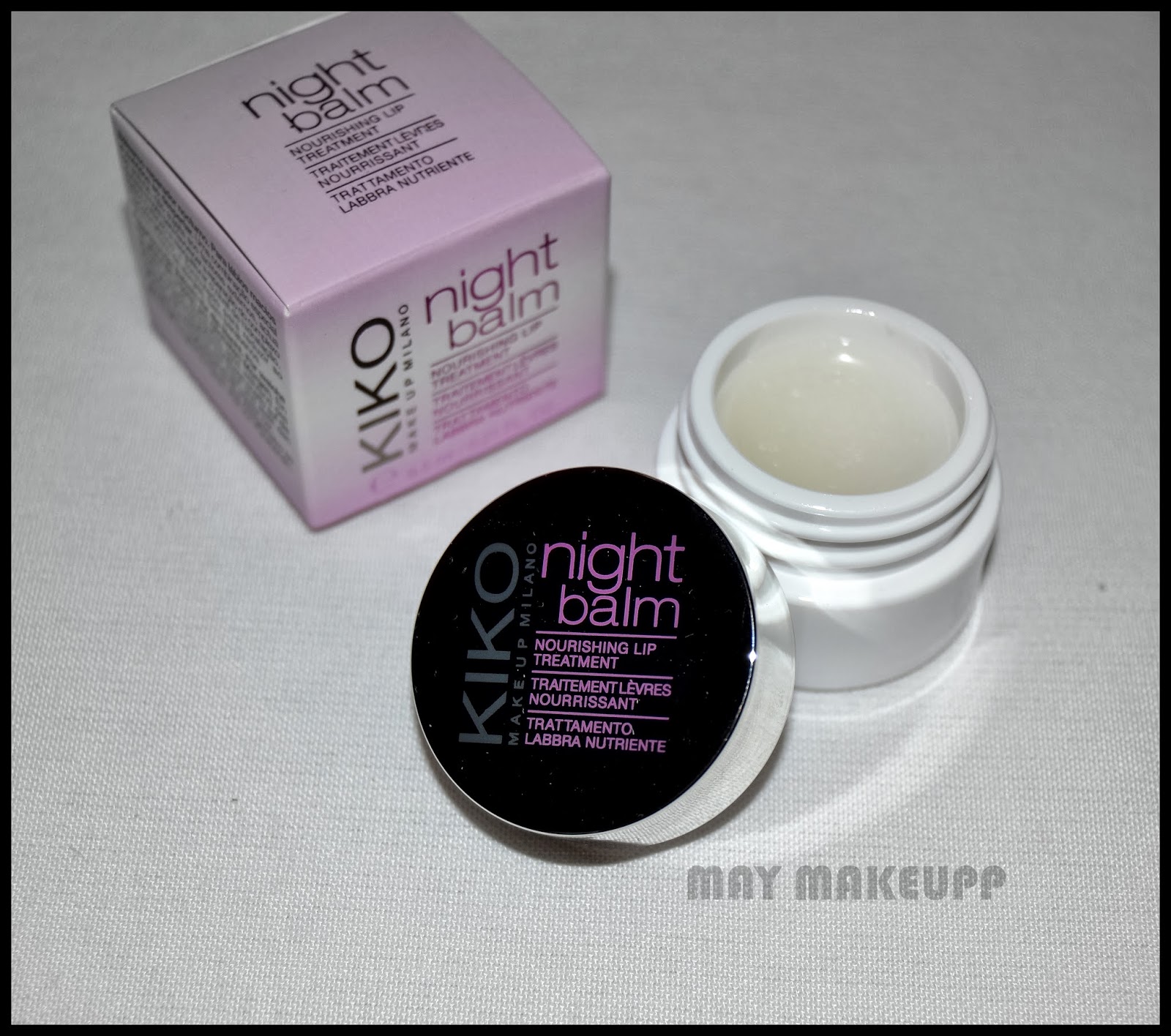 MayMakeupp Night Balm KIKO