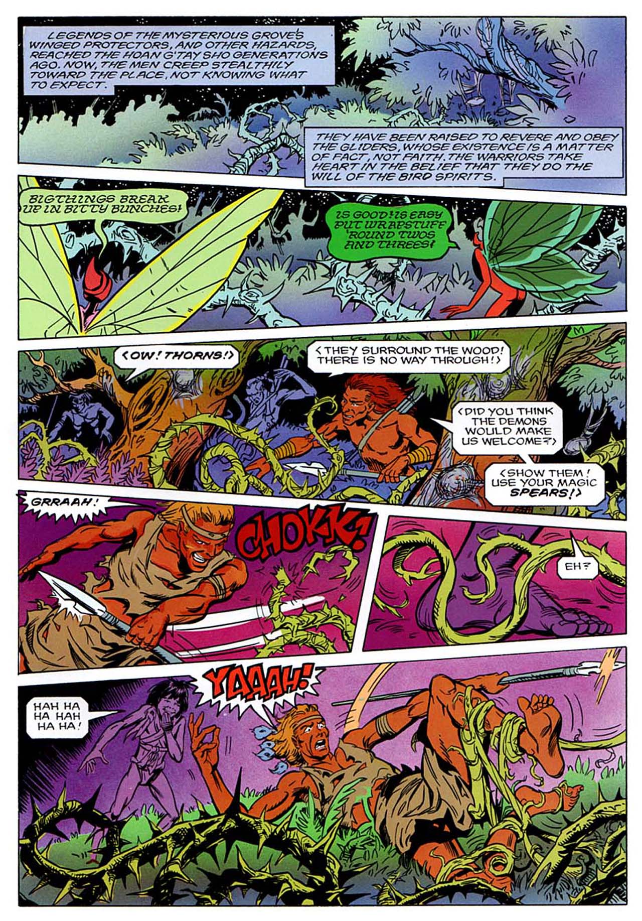Read online ElfQuest: Siege at Blue Mountain comic -  Issue #6 - 22