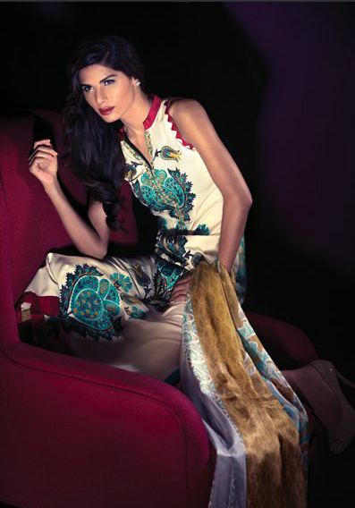 Sana Safinaz Silk Collection 2012-13 | Sana Safinaz Winter Silk Dresses ...
