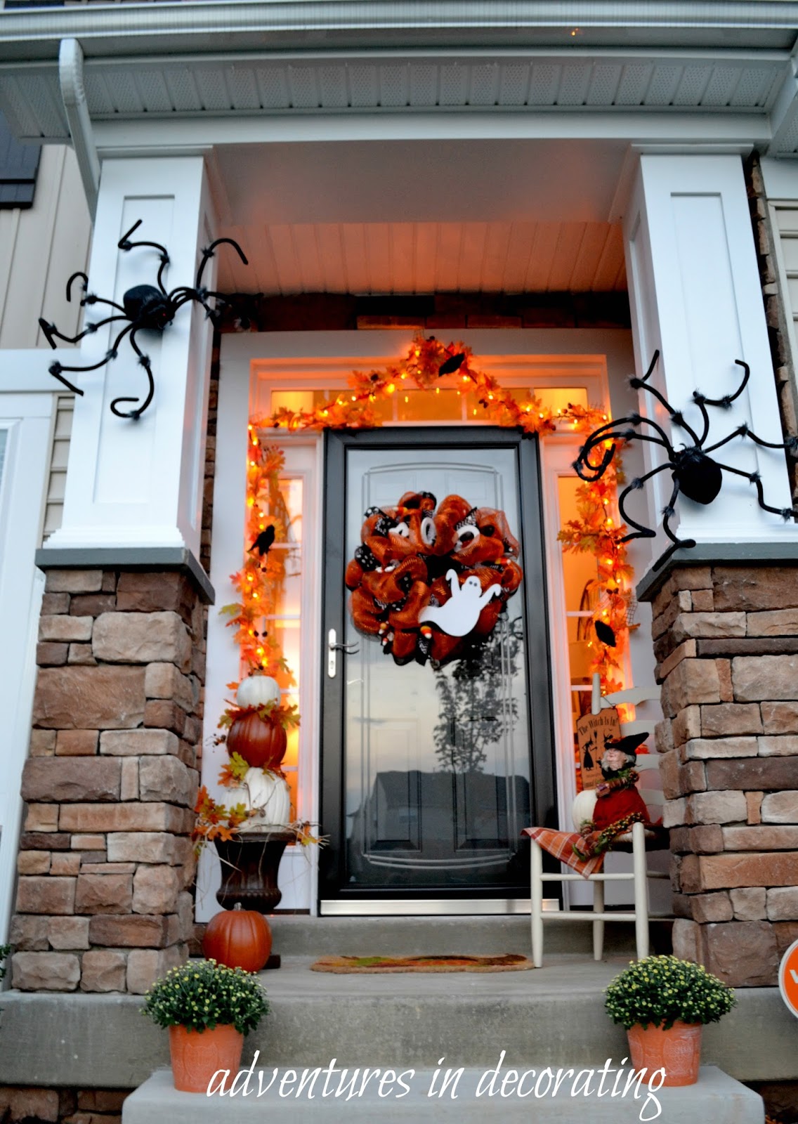 Adventures in Decorating: Our 2015 Fall Front Porch
