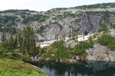 View of Lower and Upper Robin Lakes