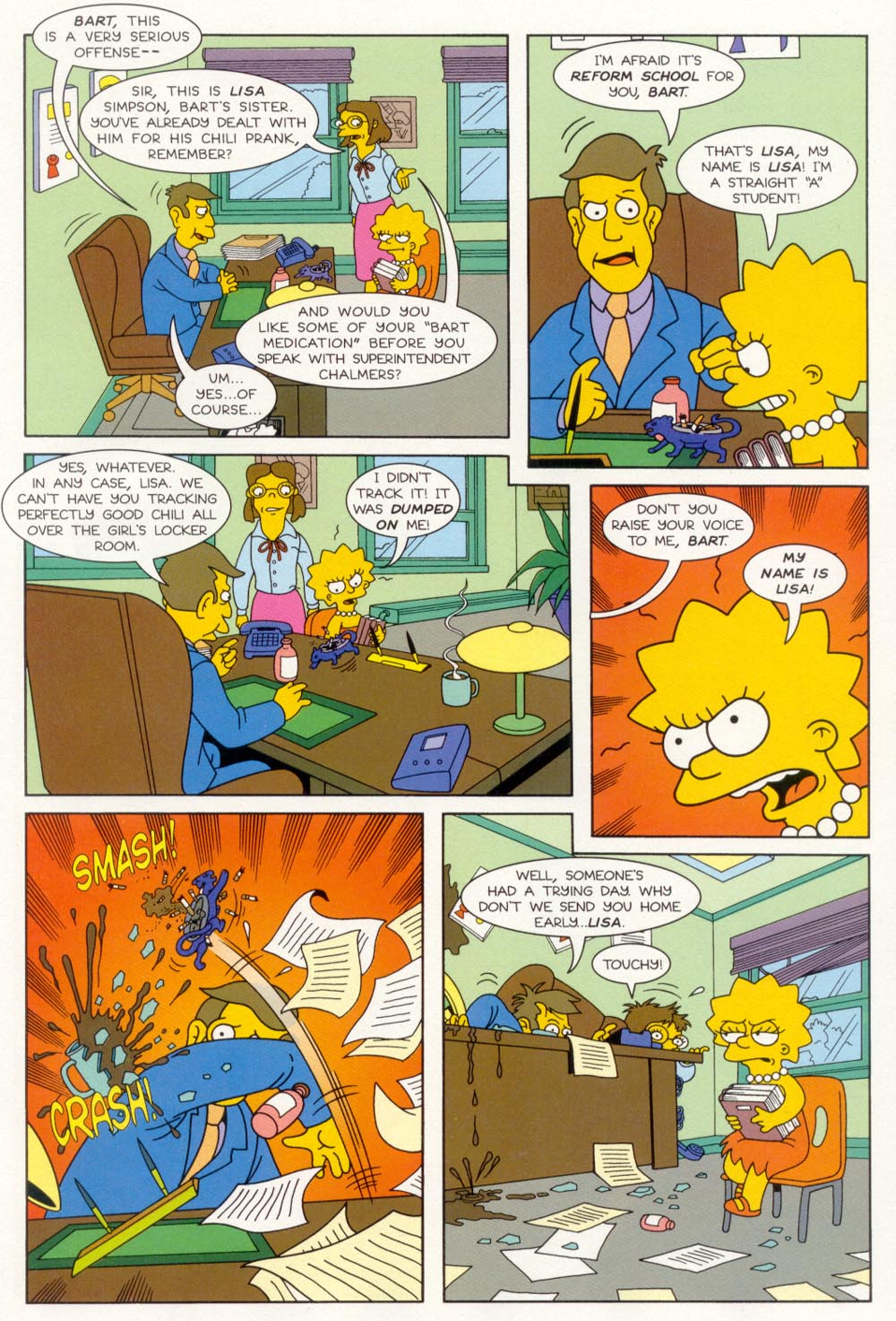 Read online Treehouse of Horror comic -  Issue #5 - 8
