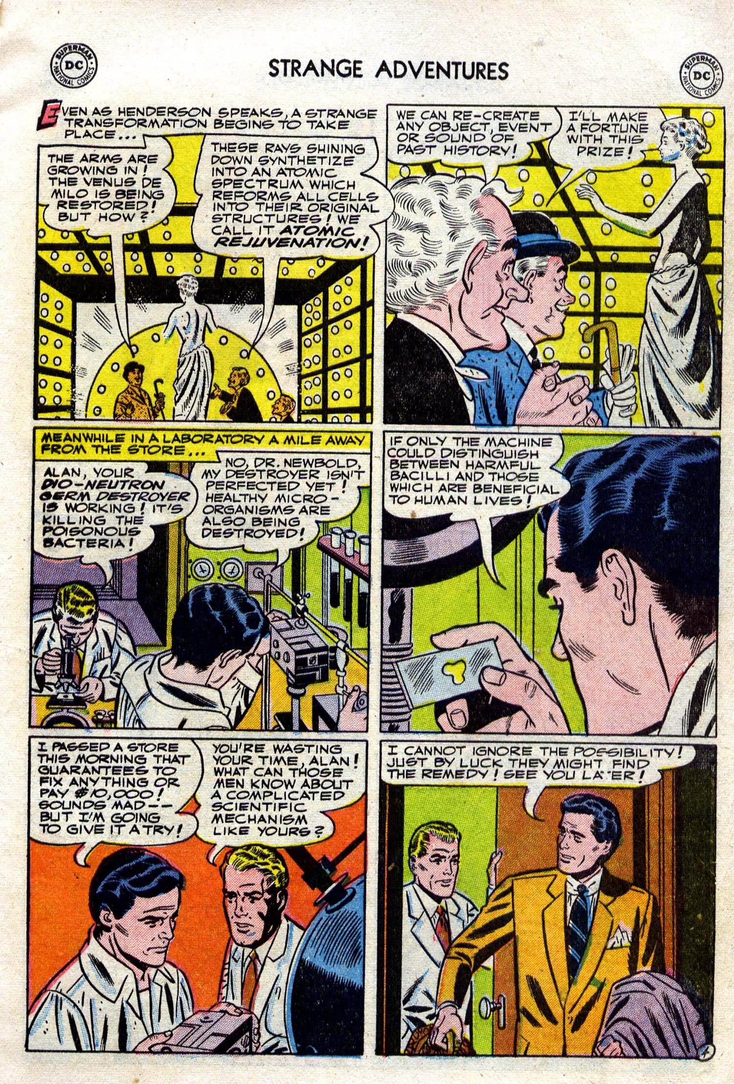 Read online Strange Adventures (1950) comic -  Issue #24 - 21