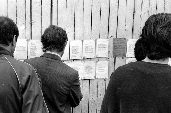 Moscou, rue Arbat, © L. Gigout, 1990