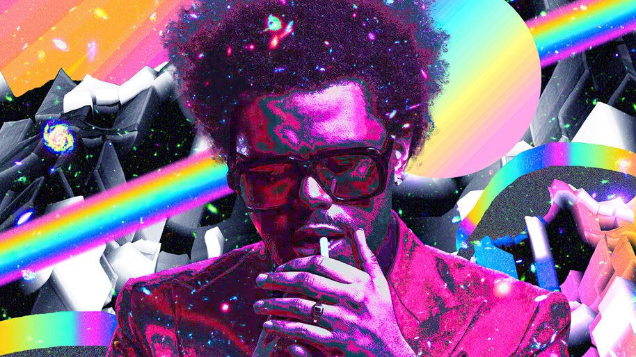 The Weeknd, Colorful, Art, 4K, #4.3141
