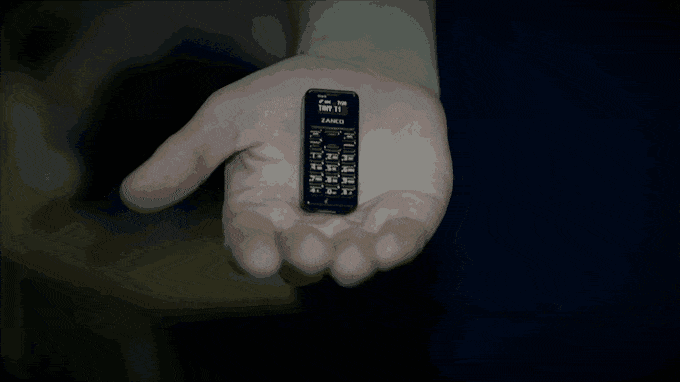 dunyanin en kucuk cep telefonu zanco tiny t1 teknolsun