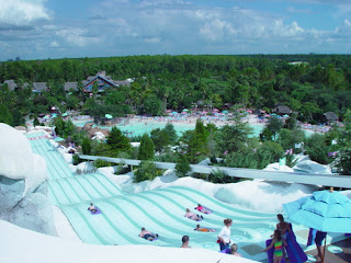 Tourist Spots: Disney's Blizzard Beach: Water Park in Orlando Florida.