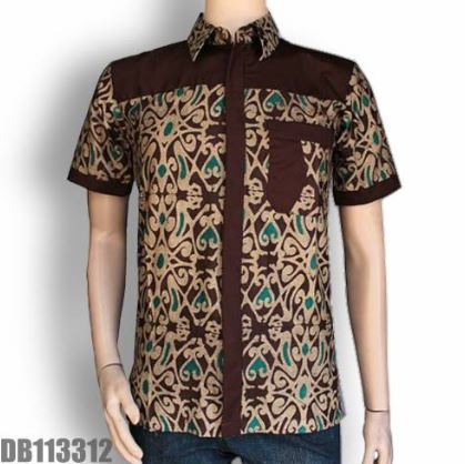 16 Model  Kemeja  Batik Pria  Kombinasi  Modern Terbaik