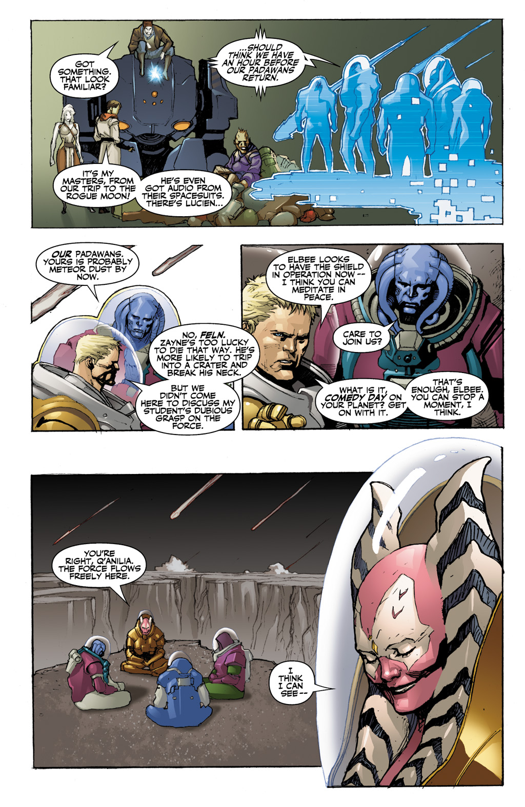 Read online Star Wars: Knights Of The Old Republic comic -  Issue #5 - 7
