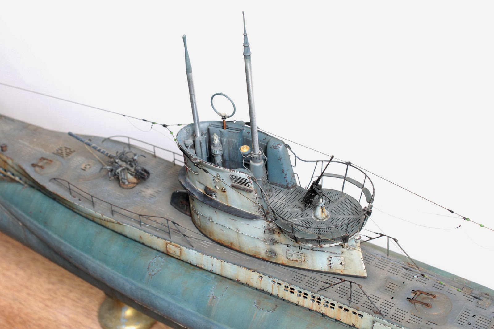 Master Models U552 weathering complete