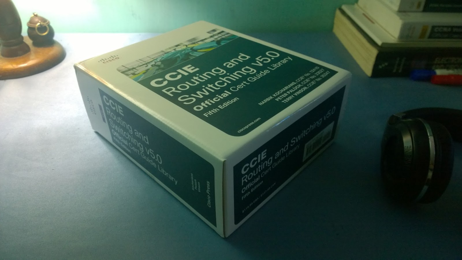 I was looking for a book to study about Cisco networking technologies.