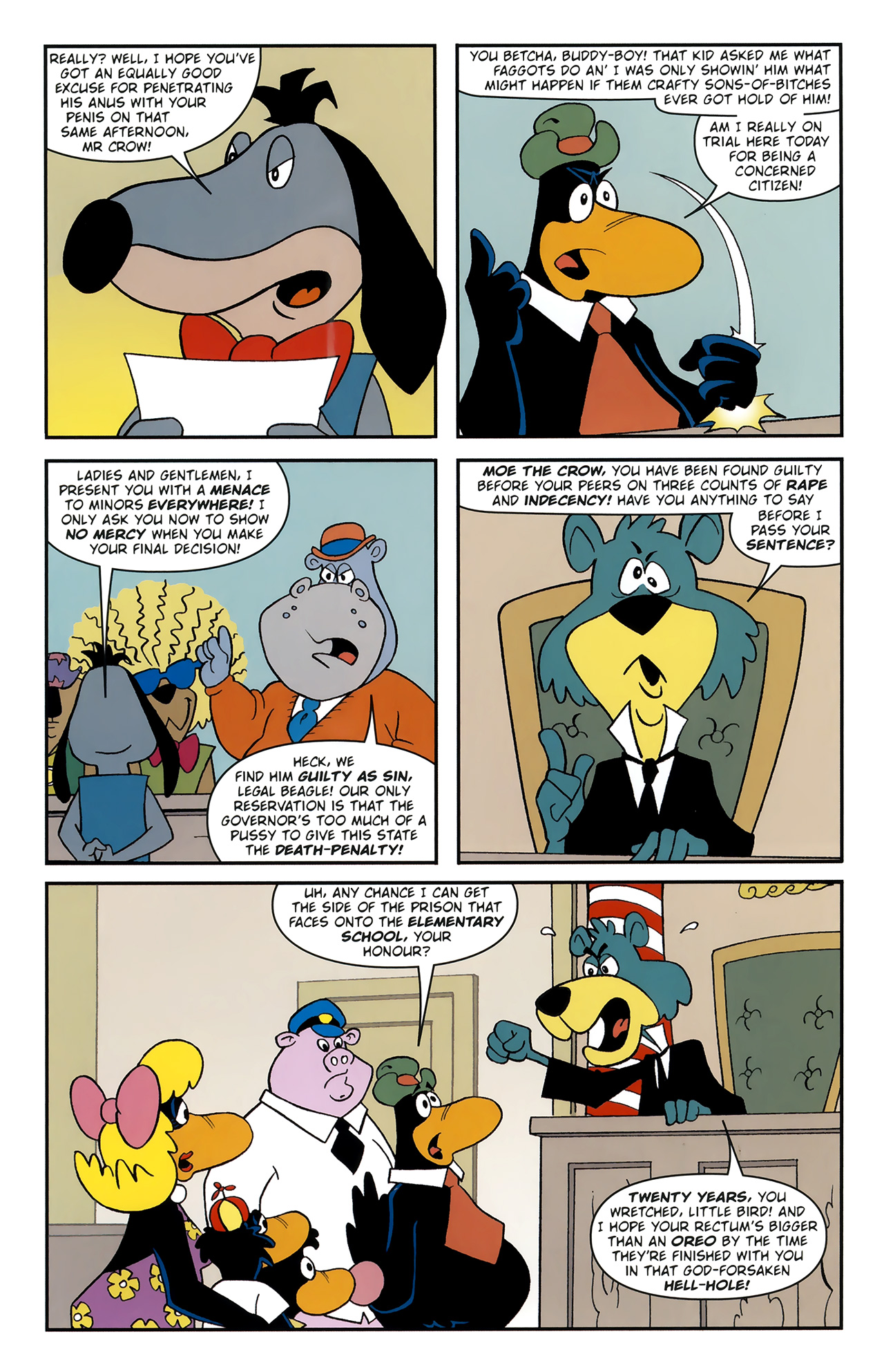 Read online Mark Millar's The Unfunnies comic -  Issue #1 - 7