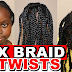 Twist Box Braids Hairstyles