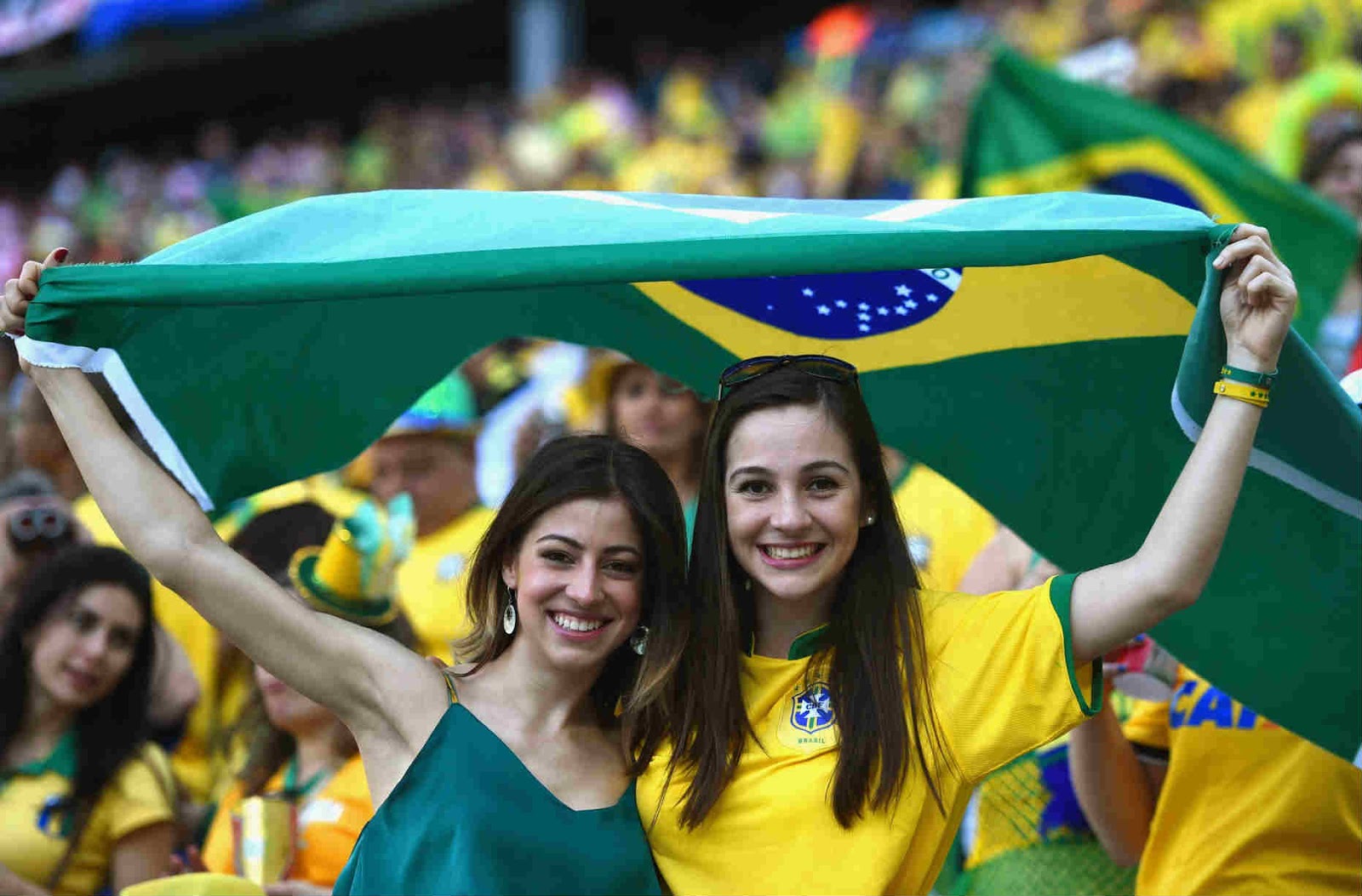 While Brazil may have the hottest female soccer fans, they just got elimina...