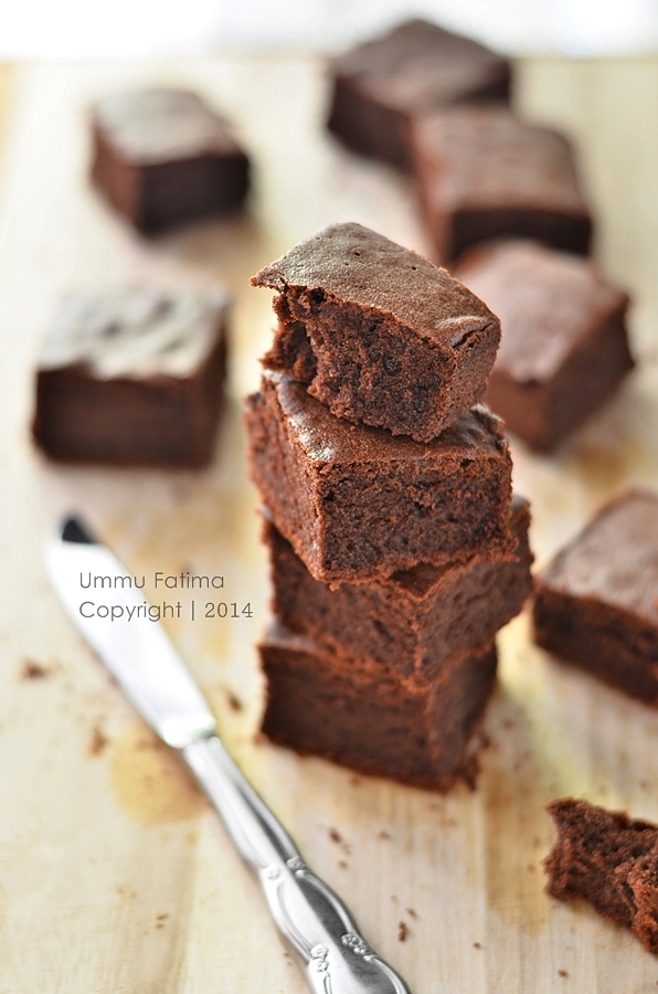 Simply Cooking and Baking... Brownies Gluten Free (Ekonomis, Tanpa DCC)