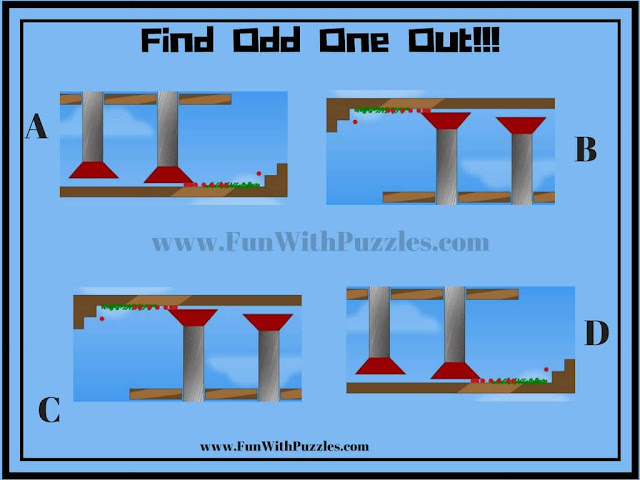 Odd One Out Puzzle: Red Ball Game Visual Challenge