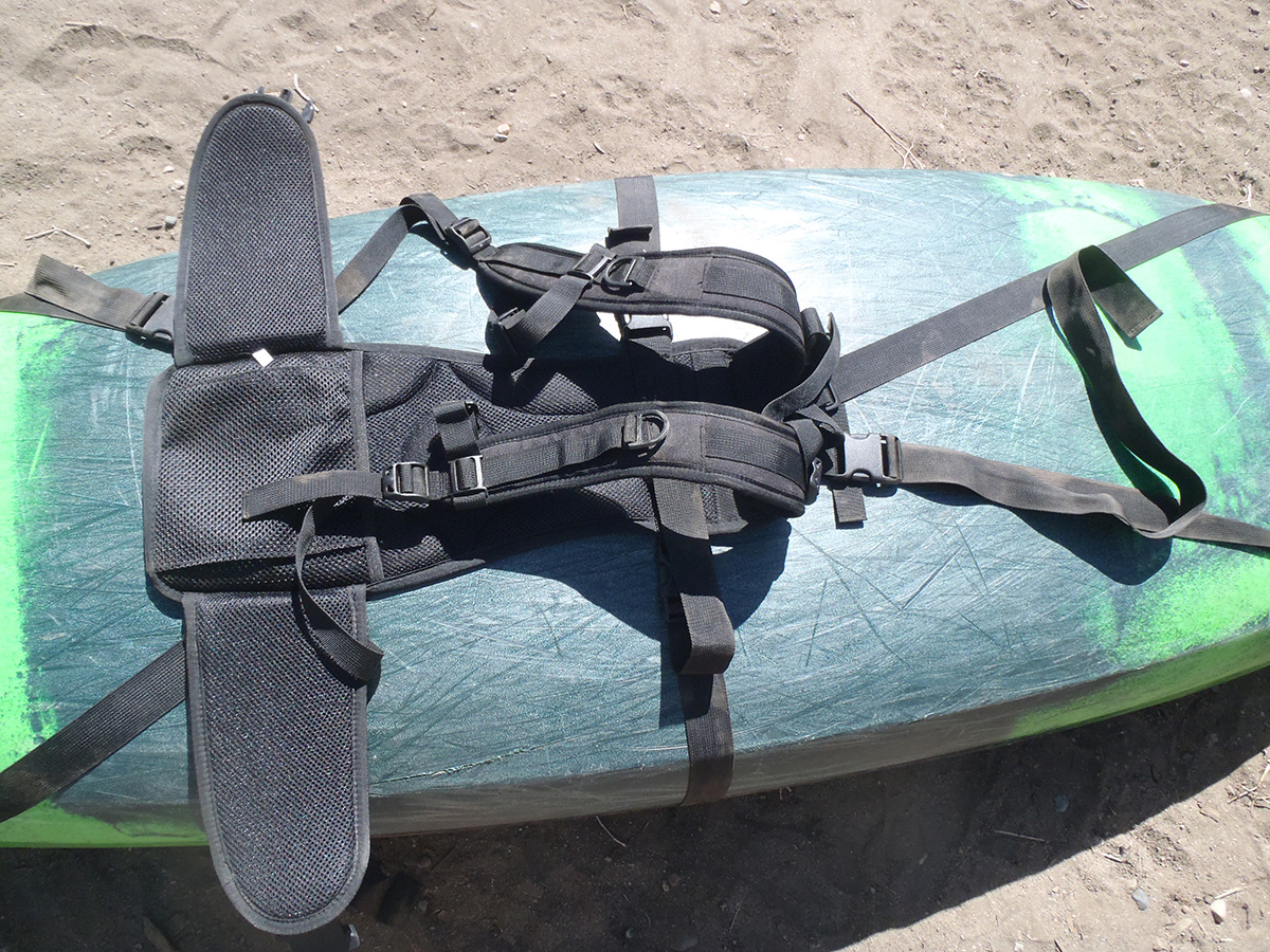 The RiverVibe Review Kayak Sherpa Backpack System by NRS