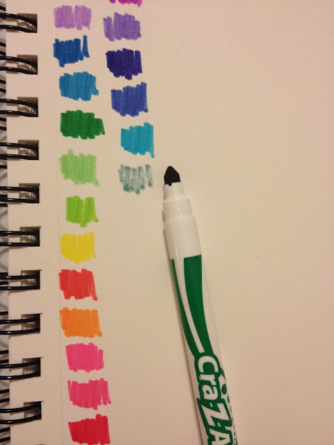 Portal Cat: Crayola Blending Markers Test/Review! by