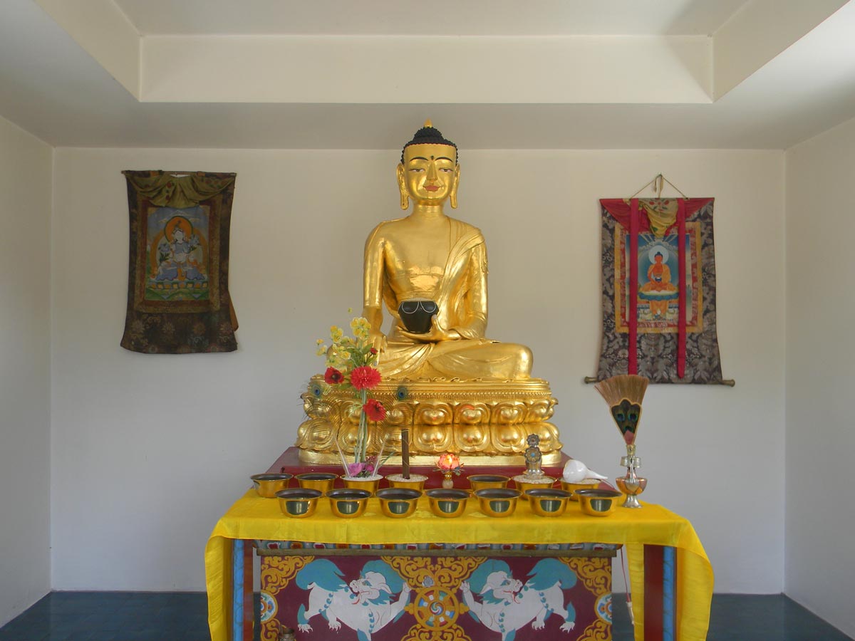 Stupa du temple des mille Bouddhas, Dashang Kagyu Ling Stupa du temple des mille Bouddhas, Dashang Kagyu Ling