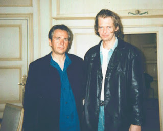 Peter Gabriel and Klaus Guingand - 1995